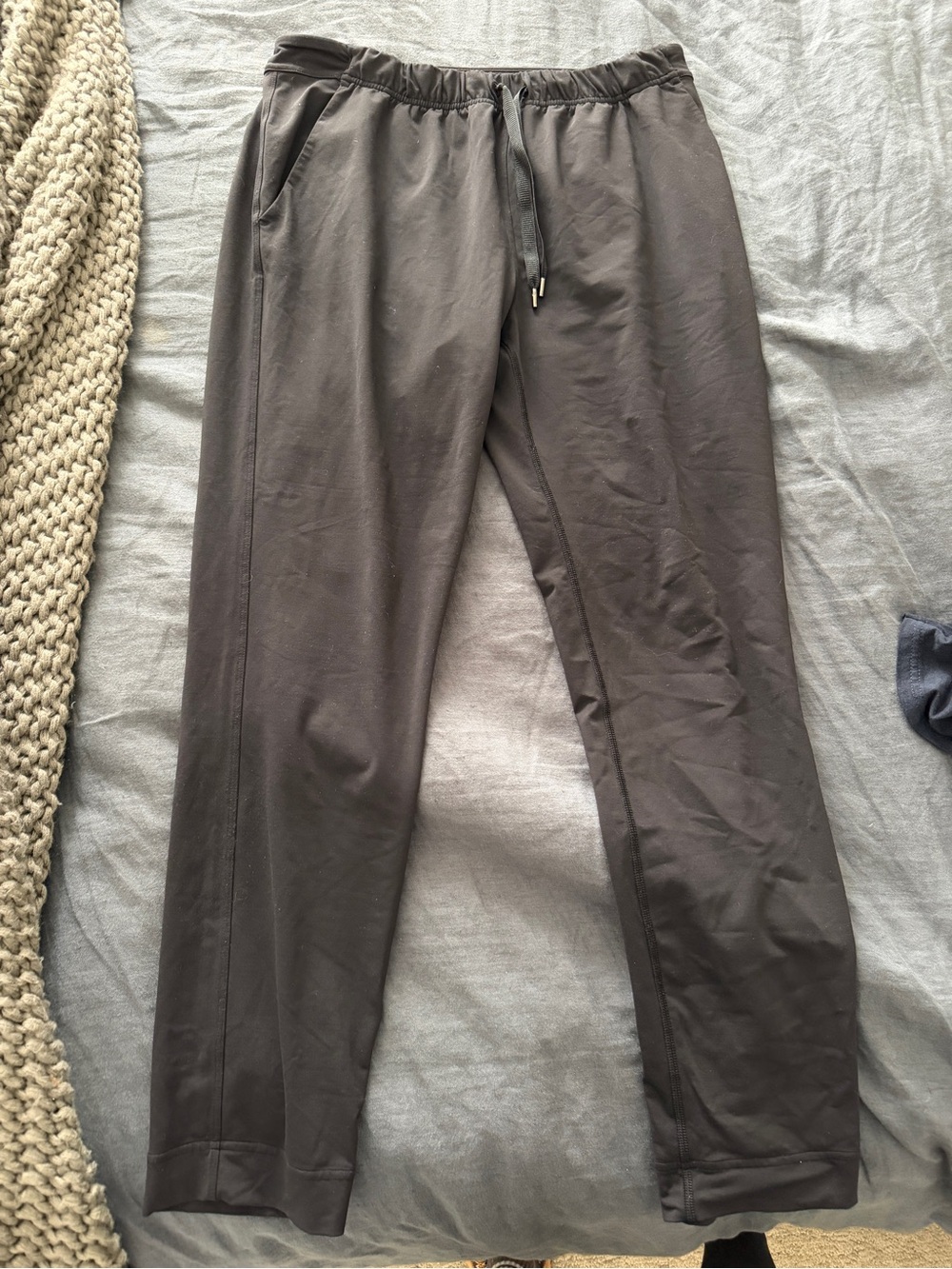 lululemon athletica Women's Black Drawstring Jogger Trousers